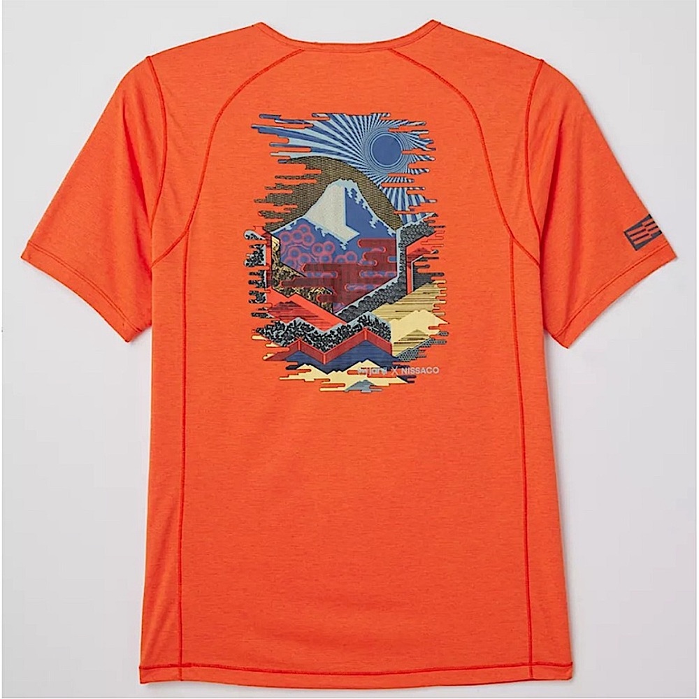 Men's JANJI Orange Graphic T-Shirt. Brand new with tags.